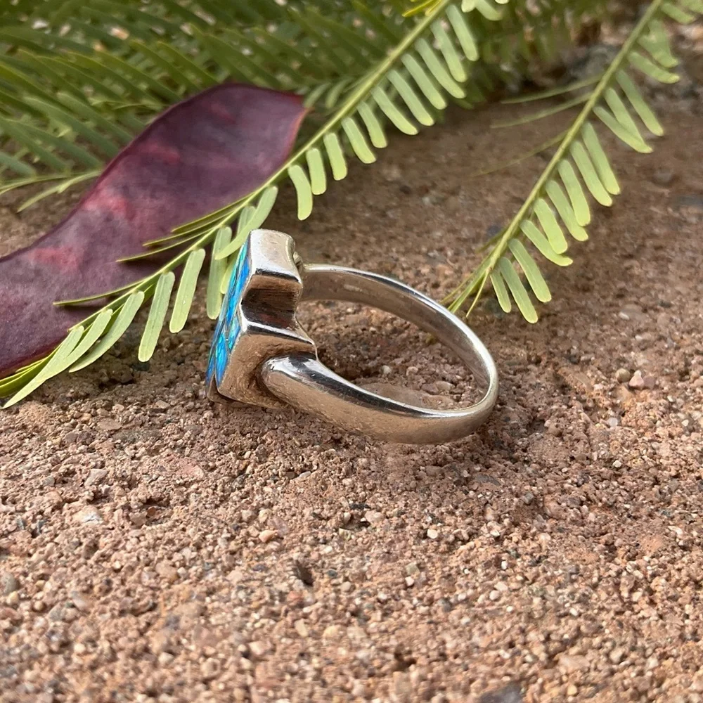 Maltese Cross Opal Ring